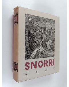 Kirjailijan Snorri Sturlason käytetty kirja Norjan kuningassaagat