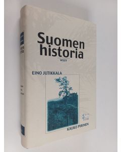 Kirjailijan Eino Jutikkala käytetty kirja Suomen historia : asutuksen alusta Ahtisaareen