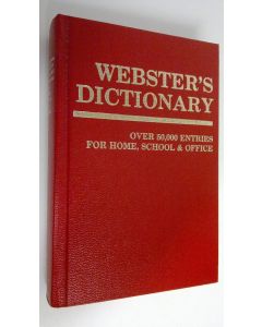 Kirjailijan John Gage Allee käytetty kirja Webster's dictionary