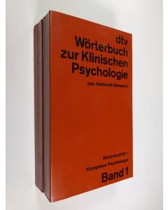Kirjailijan Hellmuth Benesch käytetty kirja Dtv-Wörterbuch zur klinischen Psychologie 1-2 : Abnormalität - komplexe Psychologie / Konflikttheorie - Verhaltensstörung