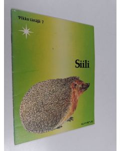 Kirjailijan Frans Hoppenbrouwers käytetty teos Siili