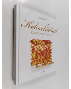 Kirjailijan Seija Saarinen käytetty kirja Kekseliäästi kahvipusseista