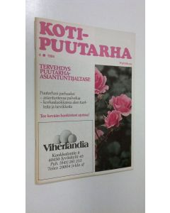 käytetty teos Kotipuutarha 4/1982