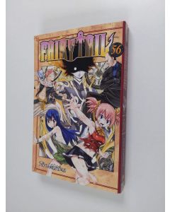 Kirjailijan Hiro Mashima käytetty kirja Fairy tail 56