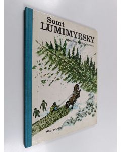 Kirjailijan Hans Peterson käytetty kirja Suuri lumimyrsky
