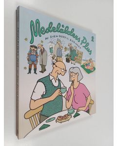 Kirjailijan Sven-Bertil Bärnarp käytetty kirja Medelålders plus album 2