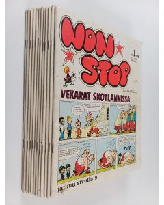 käytetty teos Non Stop vuosikerta 1976 (Nro 10 puuttuu)