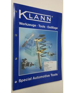 käytetty kirja Klann : special automotive tools