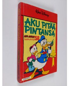 Kirjailijan Walt Disney käytetty kirja Aku pitää pintansa