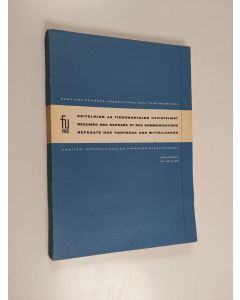 käytetty kirja Deuxième Congrès International des Finno-Ougristes Helsinki 23.-28.8.1965 : esitelmien ja tiedonantojen tiivistelmät