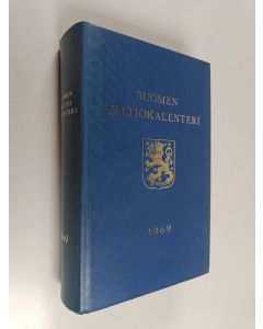 käytetty kirja Suomen valtiokalenteri 1969