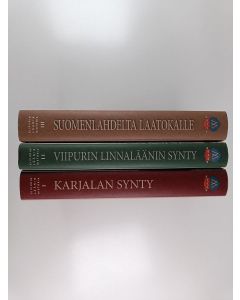 käytetty kirja Viipurin läänin historia 1-3 : Karjalan synty ; Viipurin linnaläänin synty ; Suomenlahdelta laatokalle