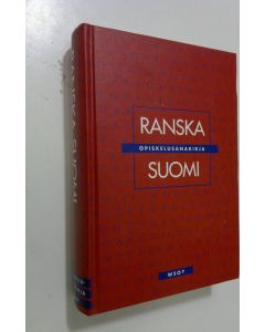 Kirjailijan Seppo Sundelin käytetty kirja Ranska-suomi-opiskelusanakirja