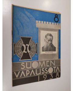 käytetty teos Suomen vapaussota 8/1938