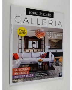 käytetty kirja Kauniit kodit galleria 1/2017