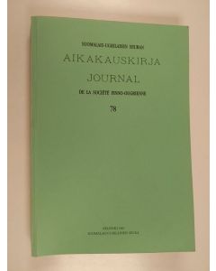 Tekijän Juha Janhunen  & Rédigé Par  käytetty kirja Suomalais-ugrilaisen seuran aikakauskirja 78 = Journal de la société Finno-ougrienne