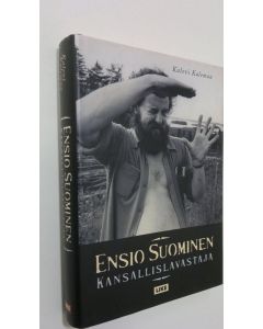 Kirjailijan Kalevi Kalemaa käytetty kirja Ensio Suominen, kansallislavastaja