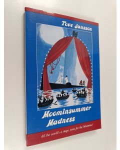 Kirjailijan Tove Jansson käytetty kirja Moominsummer madness