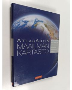 käytetty kirja AtlasArtin maailman kartasto