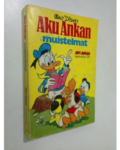 Kirjailijan Walt Disney käytetty kirja Aku Ankan muistelmat