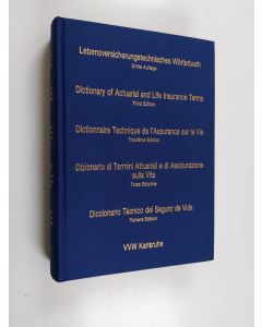 käytetty kirja Lebensversicherungstechnisches Wörterbuch : deutsch - englisch - französisch - italienisch - spanisch