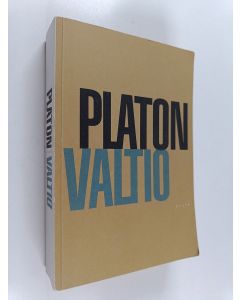 Kirjailijan Platon käytetty kirja Valtio