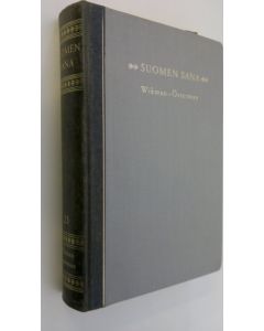 käytetty kirja Suomen sana 23 : kansalliskirjallisuutemme valiolukemisto : K RobV Wikman - Hugo Österman
