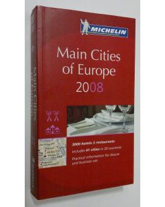 käytetty kirja Main Cities of Europe 2008