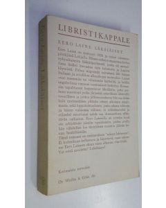 Kirjailijan Eero Laine käytetty kirja Läksiäiset (libristikappale)