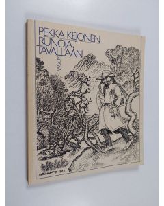 Kirjailijan Pekka Kejonen käytetty kirja Runoja, tavallaan