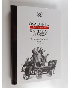 Kirjailijan Veijo Saloheimo käytetty kirja Karjalaisen osakunnan historia 1
