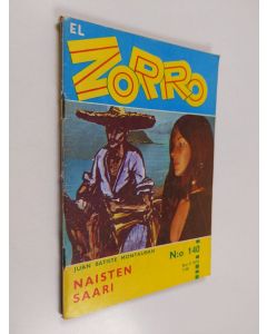 Kirjailijan Juan Batiste Montauban käytetty teos El Zorro nro 140 9/1970 : Naisten saari