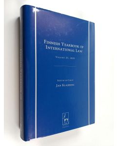 Kirjailijan Jan Klabbers käytetty kirja Finnish Yearbook of International Law, volume 20, 2009