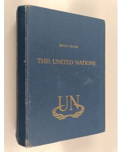 Kirjailijan Bengt Broms käytetty kirja The United Nations