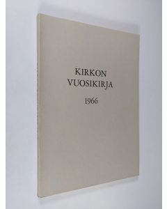 käytetty kirja Kirkon vuosikirja 1966