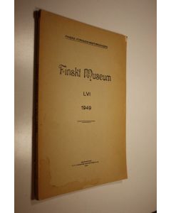 Tekijän Nils Cleve  käytetty kirja Finskt museum LVI 1949
