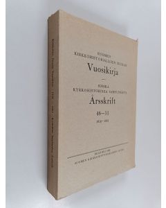käytetty kirja Suomen kirkkohistoriallisen seuran vuosikirja 48-51 - 1958-1961 : Finska kyrkohistoriska samfundets årsskrift,