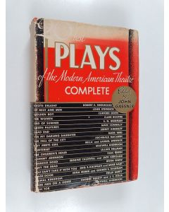 Kirjailijan John Gassner käytetty kirja 20 best plays