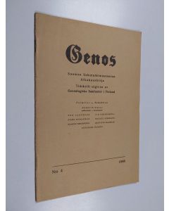 käytetty teos Genos 4/1948