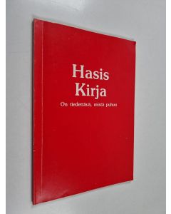käytetty kirja Hasiskirja
