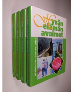 Kirjailijan Judith Wills käytetty kirja Hyvän elämän avaimet 1-4 : Oikea ravinto ja terveys ; Uudet unelmat ; Elämää täysillä ; Mahdollisuuksien aika