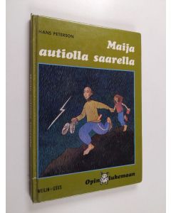 Kirjailijan Hans Peterson käytetty kirja Maija autiolla saarella