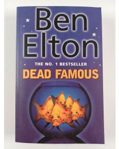 Kirjailijan Ben Elton käytetty kirja Dead famous