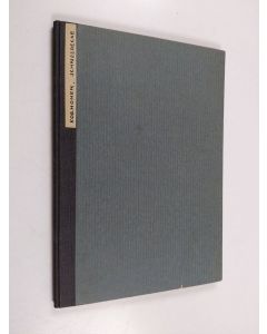 Kirjailijan W. W. Korhonen käytetty kirja Untersuchungen über die Dichte und das Schmelzen der Schneedecke in Finnland