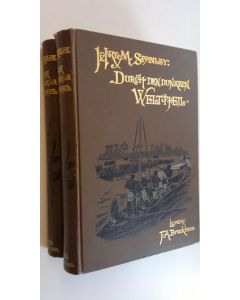 Kirjailijan Henry M. Stanley käytetty kirja Durch den dunkeln Welttheil I - II - Die Quellen des Nils, Reisen um die grossen Seen des äquatorialen Afrika und den Livingstone-Fluss abwärts nach dem Atlantischen Ocean