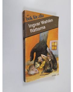 Kirjailijan Ingvar Wahlén käytetty kirja Råttorna