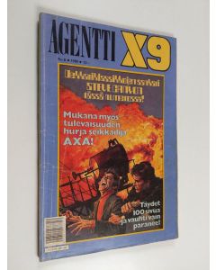 käytetty kirja Agentti X9 8/1989