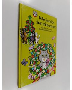 Kirjailijan Gösta Knutsson käytetty kirja Pelle Svanslös firar midsommar