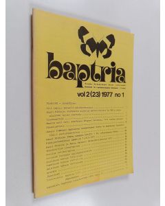 käytetty teos Haptria 1/1977