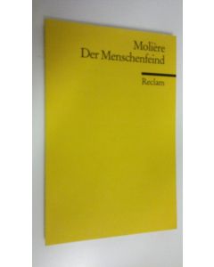 Kirjailijan Moliere käytetty kirja Der Menschenfeind